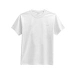 Camiseta de Algodão Masculina Branca