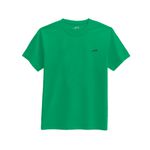 Camiseta de Algodão Masculina Verde Bandeira