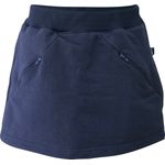 Short Saia Adulto Feminino Moletinho Azul Marinho 