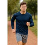 Camiseta Manga Longa em Poliamida
