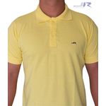 Polo Masculino Amarelo Bordada