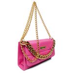 Bolsa Bag Transversal Duas Correntes Pink