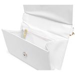 Bolsa Bag Transversal Duas Correntes Branco