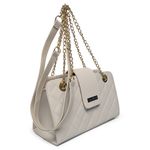 Bolsa Bag Transversal Baú White-Off