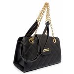 Bolsa Bag Transversal Baú Preto