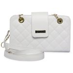 Bolsa Bag Transversal Baú Branco