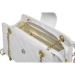 Bolsa Bag Transversal Baú Branco