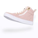 Tênis Sapato Cano Alto Rosa