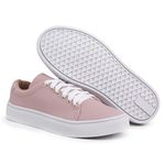 Tênis Sapato Casual Rosa