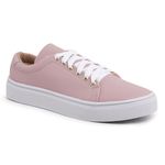 Tênis Sapato Casual Rosa
