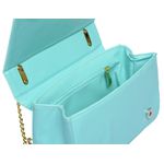 Bolsa Bag Transversal Coração Verde