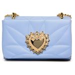 Bolsa Bag Transversal Coração Azul