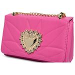 Bolsa Bag Transversal Coração Pink
