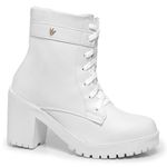 Bota Coturno Salto Alto 