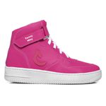 Tenis Sapato Cano Alto Pink