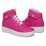 Tenis Sapato Cano Alto Pink