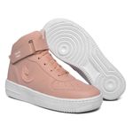 Tenis Sapato Cano Alto Unissex Rosa