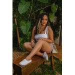 Mule Sapato Slip-On Calce Fácil Branco