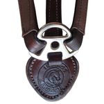 PEITORAL HÍPICO COM ELÁSTICO MARROM