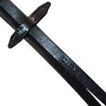 RÉDEA HÍPICA CADARÇO DE ALGODÃO PRETO