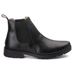 Bota Masculina Sem Cadarço De Couro Látego 2 Cano Médio Ac Ferraz Moderna Classica Resistente
