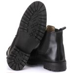 Bota Masculina Sem Cadarço De Couro Látego 2 Cano Médio Ac Ferraz Moderna Classica Resistente