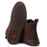 Bota de Couro Nobuck Café para Aventuras Sofisticadas Ac Ferraz Explorando a Natureza com Estilo
