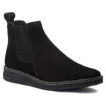 Bota de Couro Nobuck Preta para Aventuras Sofisticadas Ac Ferraz Explorando a Natureza com Estilo
