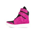 Bota de Treino Academia Feminina Rosa Cheia de Marra 1802 Fitness Solado Confortavel Palmilha de Gel