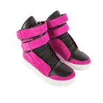 Bota de Treino Academia Feminina Rosa Cheia de Marra 1802 Fitness Solado Confortavel Palmilha de Gel