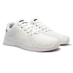 Tenis Feminino Drop Set Branco para Treino Atividade Fisica Academia Esportivo Conforto Sola Macia com Palmilha em Gel