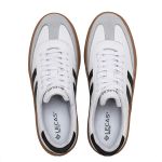 Tênis Feminino em Couro Linha Ganza Casual Lecas