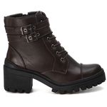 Bota Feminina Café Tratorada em Couro Legitimo Ref.: 6732 Pettinari - Modernidade e Resistência!