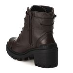 Bota Feminina Café Tratorada em Couro Legitimo Ref.: 6732 Pettinari - Modernidade e Resistência!