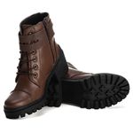 Bota Feminina Tratorada em Couro Legitimo Ref.: 6732 Pettinari - Modernidade e Resistência!