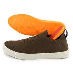 Tênis Masculino Café 7011Knit Pettinari Sem Cadarço | Estilo e Conforto Imediato