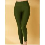 Calça Legging Poliamida Zero Transparência Verde Croco ref cl 029