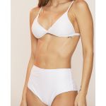 Biquini Hot Pant Cintura Alta Branco ref es 299