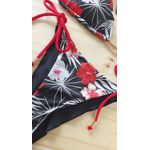 Biquini Ripple Floral Vermelho 595