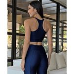 Conjunto Calça Legging e Top - Aruba Marinho 704