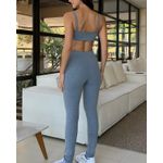 Conjunto Fitness Legging e Top - Mescla 717