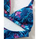Biquini Asa Delta Monstera Azul 776