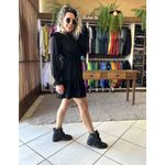 Vestido Borama - Preto