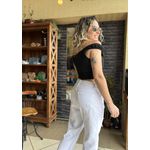 Calça Reta Fem. Collor Barcelona - Branca