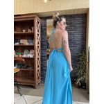 Vestido Diamantina - Azul