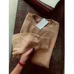 Blusa Moletom Lobato - Nude