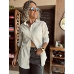 Camisa em linho Poranga - Branca
