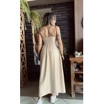 Vestido Midi Floripa - Champanhe