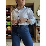 Camisa Cropped Lindóia - Branco