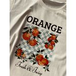 Camiseta T-shirt 100% Algodão Orange - Off